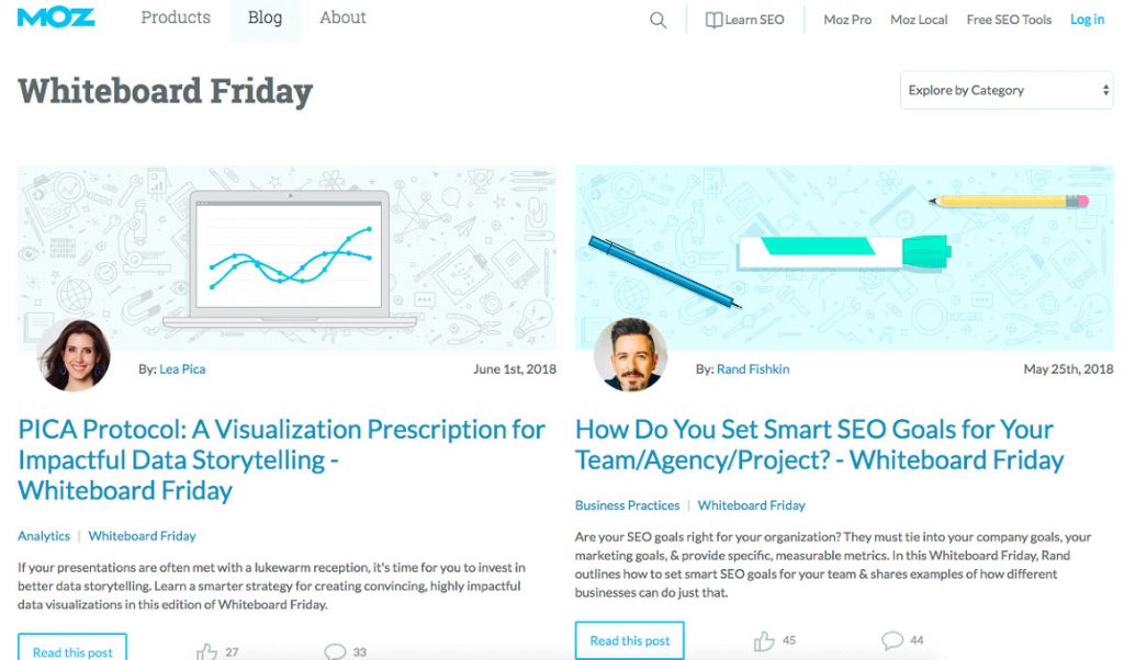 Moz whiteboard friday